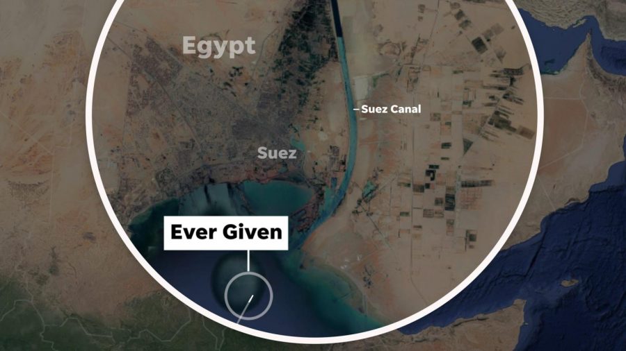 Canal crisis in Suez