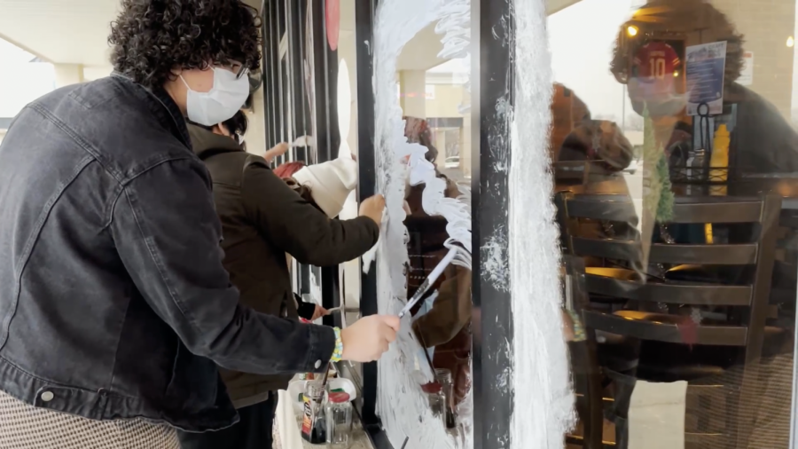 Art Students Create Mural at Rep's Place