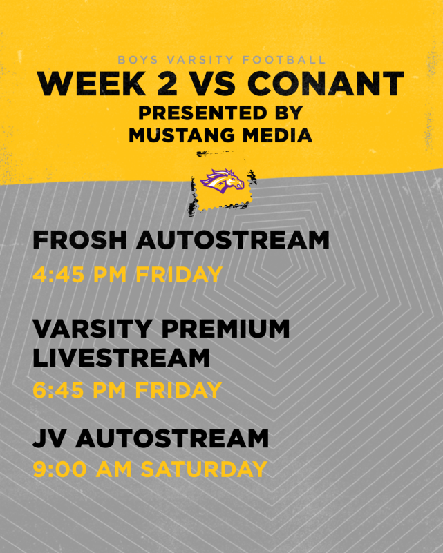 Boys Frosh & JV Football Autostreams