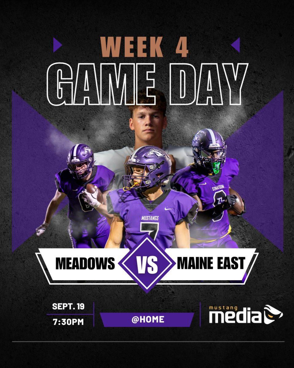 Mustang Football vs Maine East Blue Demons
