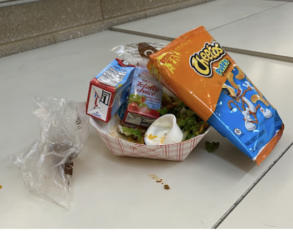 PSA: Stop Leaving a Mess in the Cafeteria