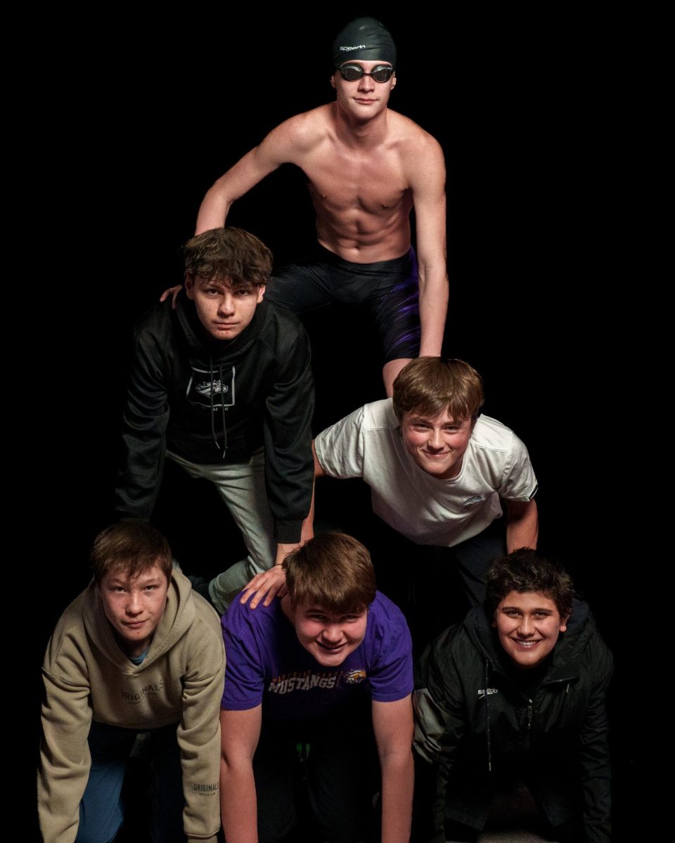 Boys Swim Media Day
